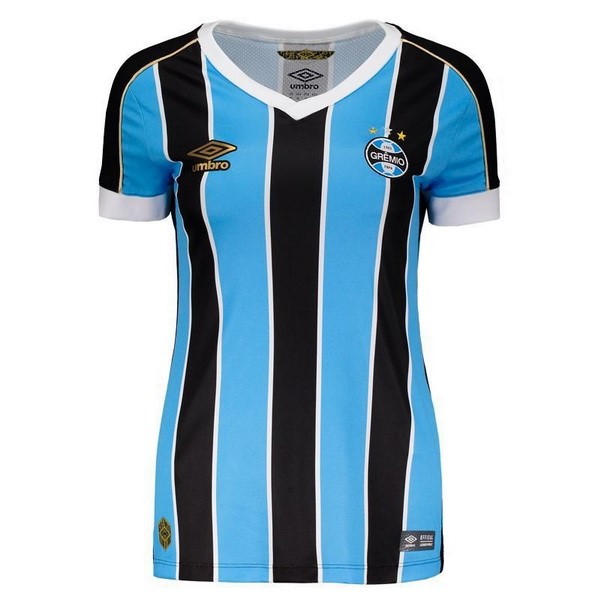 Camiseta Grêmio FBPA 1ª Mujer 2019 2020 Azul